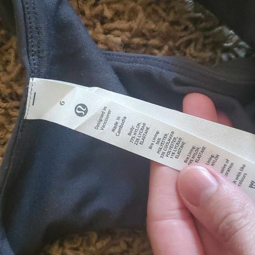 NWT Lululemon invigorate train tank size 6 - Picture 4 of 4